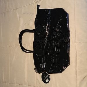 Crocodile style tote